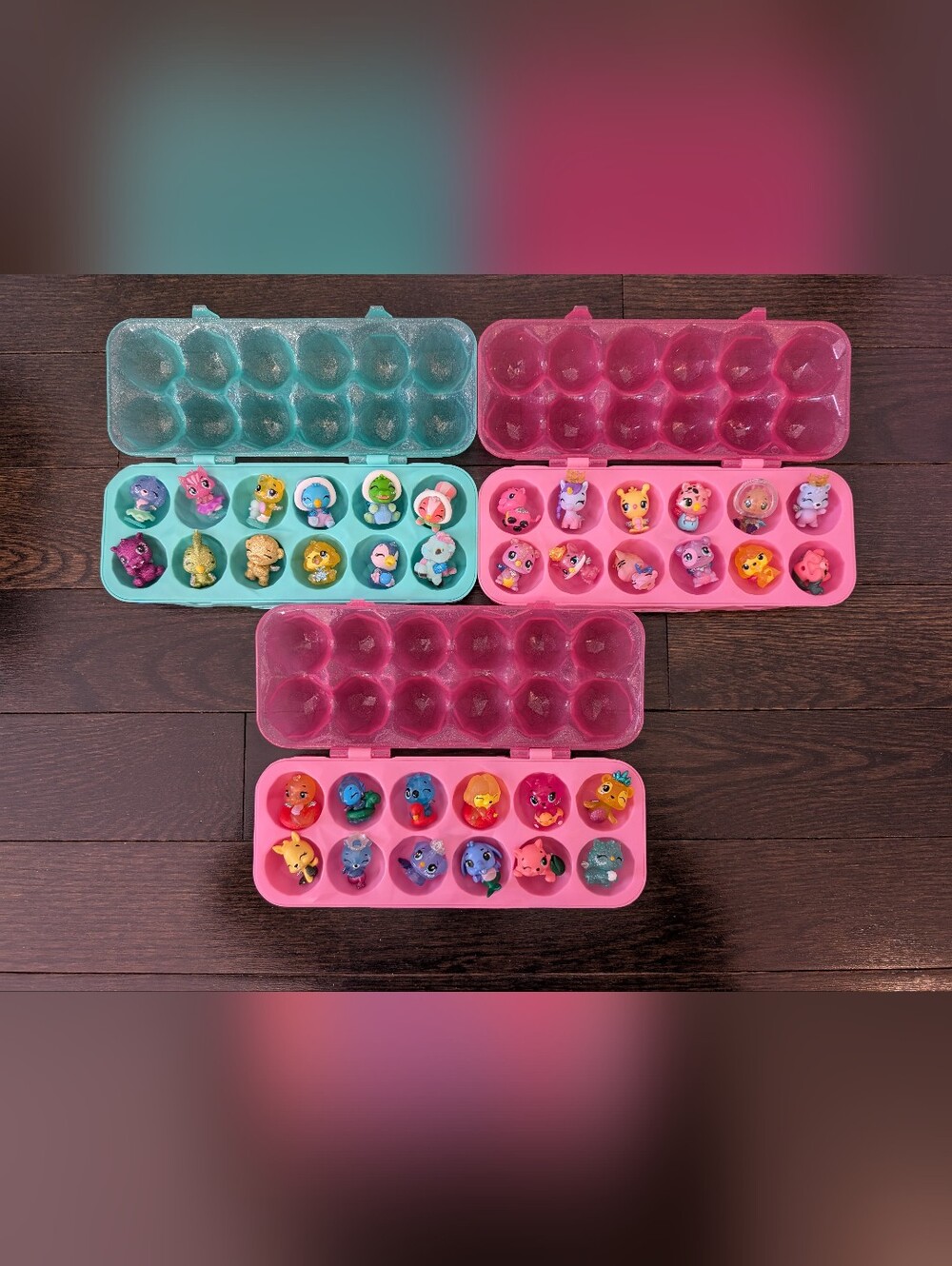 Hatchimals CollEGGtibles collectible Mini Figures, Lot of 36 figures. Listing #3